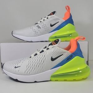 Nike Air Max 270 Summit White Volt Orange Womens Shoes DO6691 100 New Sneakers